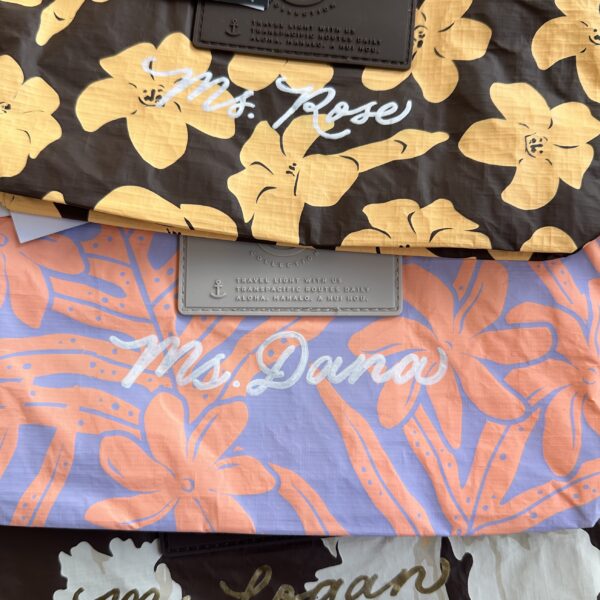 Custom Aloha Collection Pouches