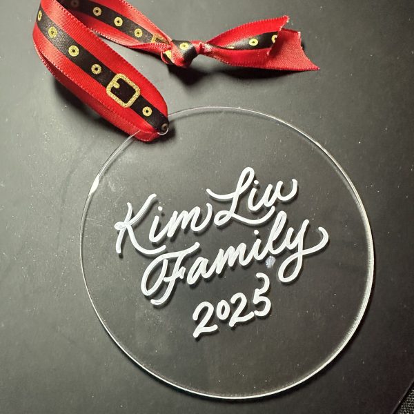 Personalized Christmas Ornament