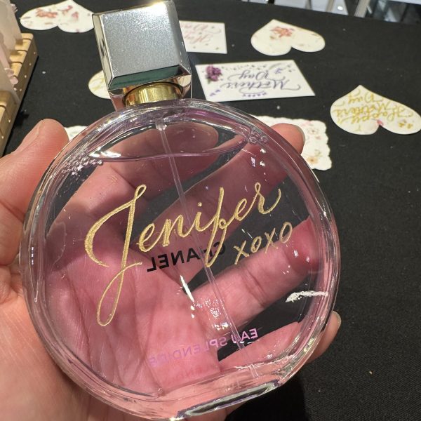 Hand Engraved Perfume Bottle